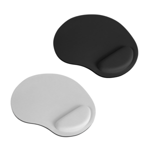 DK-100, Mouse pad ergonómico con cubierta de tela y soporte de esponja fabricado en Eva.